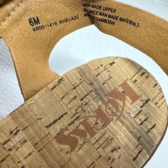 Korks by Kork Ease Marley Sandals Women's Size 6M Brown Tan - Picture 8 of 12